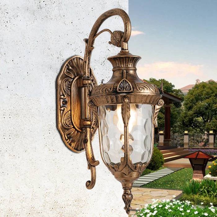 Retro Outdoor Garden Decoration Wall Lantern