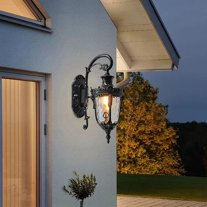 Retro Outdoor Garden Decoration Wall Lantern