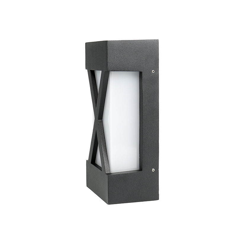 LED Black Bulkhead Outdoor Light