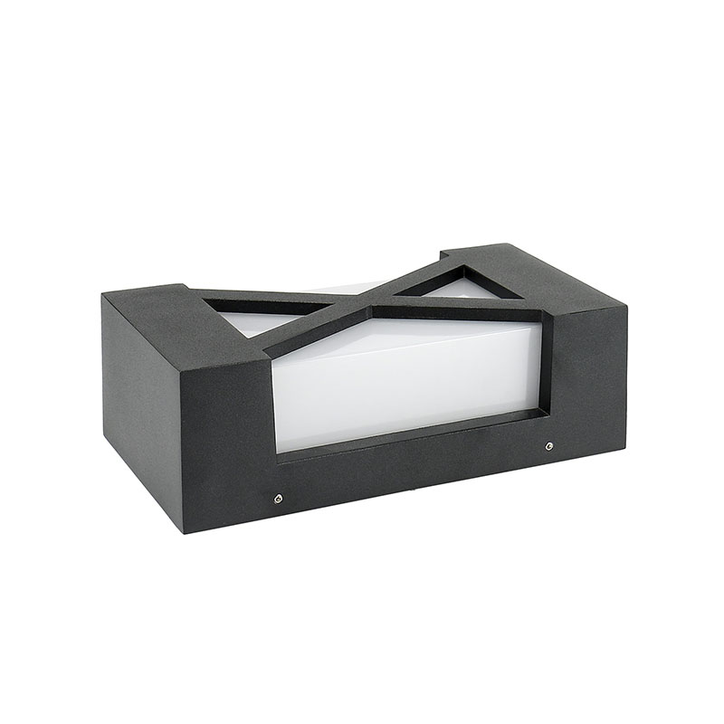 LED Black Bulkhead Outdoor Light