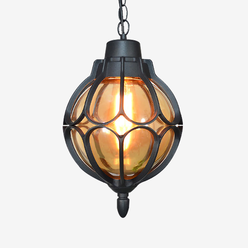 Vingae Black Bronze Outdoor Pendant Light