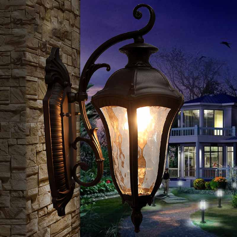 Decoration Aluminum Antiuqe Rustic Outdoor Wall Sconce