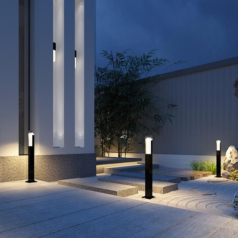 Outdoor Landscape Garden Pathway Led Bollard Light Fixtures