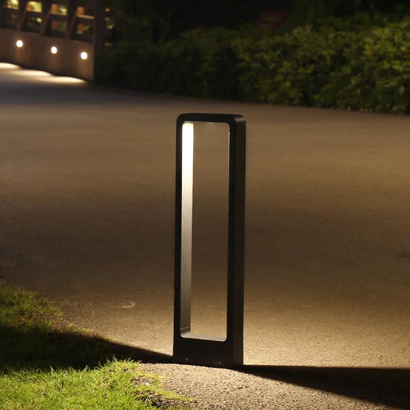 Exterior LED Landscape Black Outdoor Bollard Lights