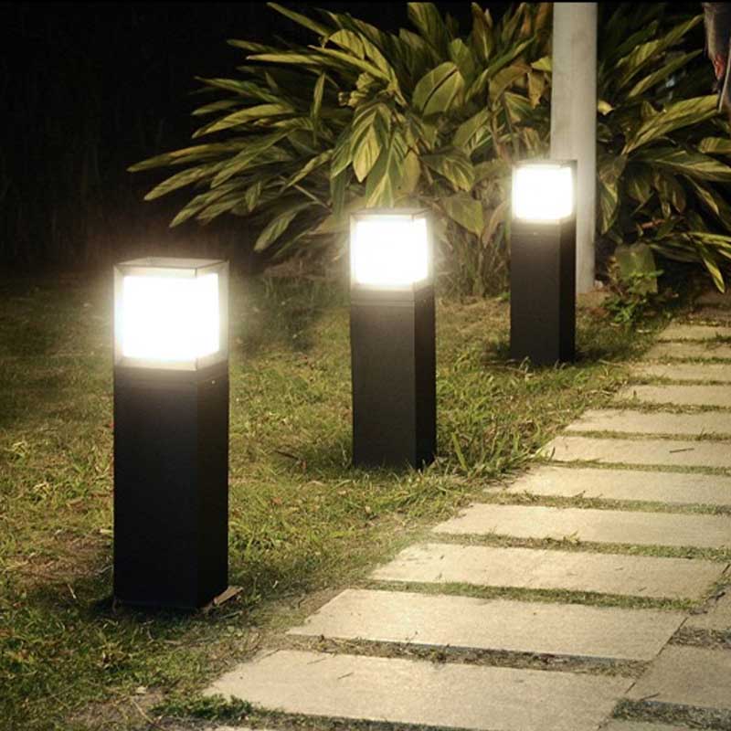 Garden Path Landscape Exterior Bollard Lighting Led