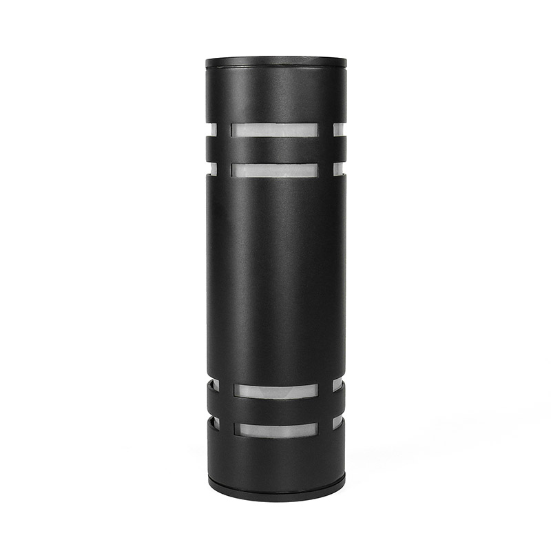 Black Led E27 Outdoor Wall Light