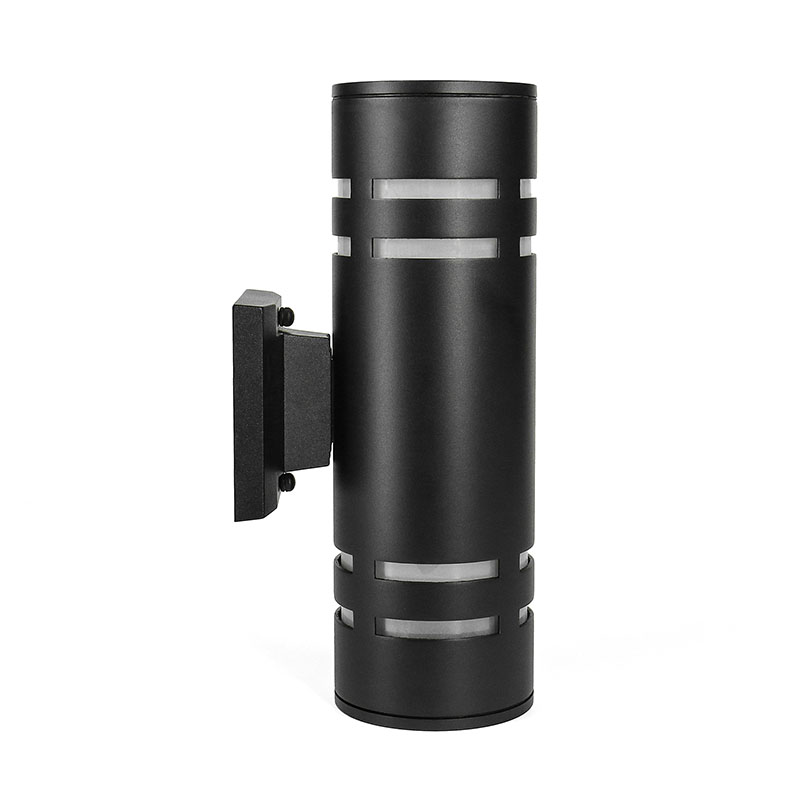 Black Led E27 Outdoor Wall Light