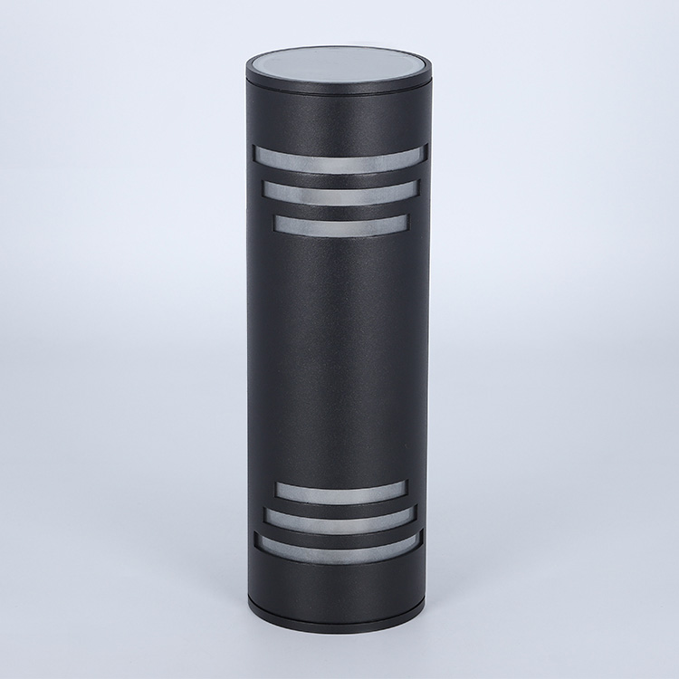 Cylinder Black Exterior Sconce Lights Fixture