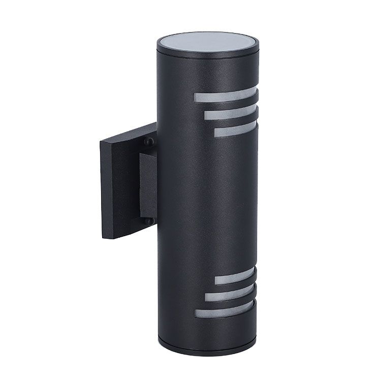 Cylinder Black Exterior Sconce Lights Fixture