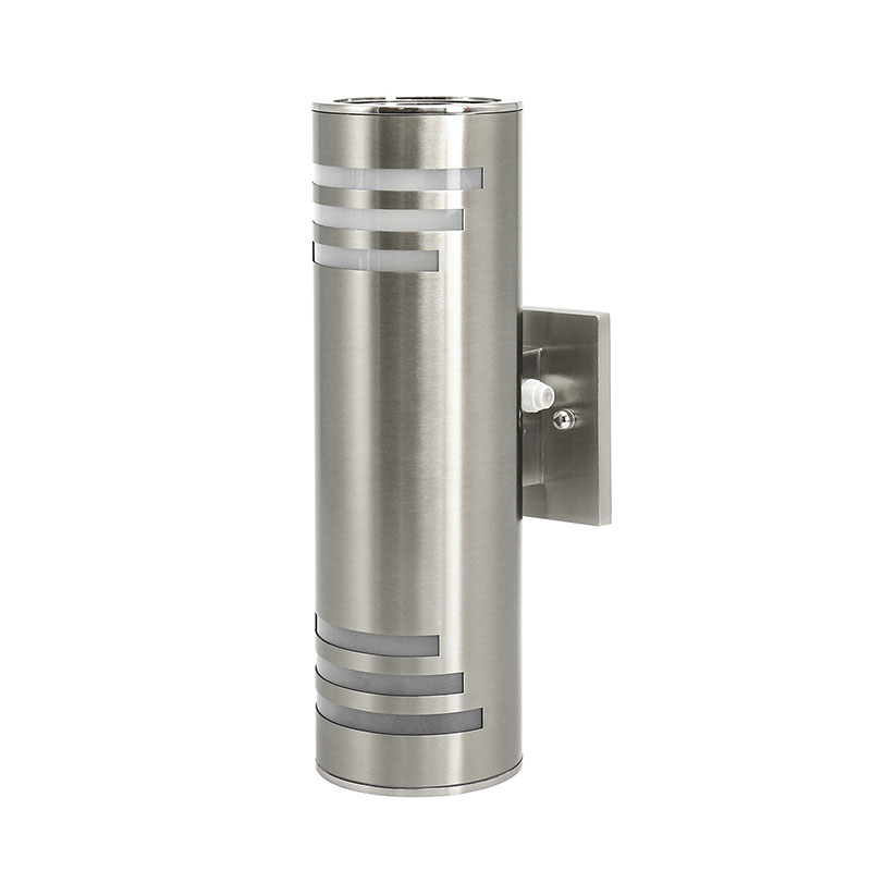 Stainless Steel Outdoor Wall Sconce With Photocell