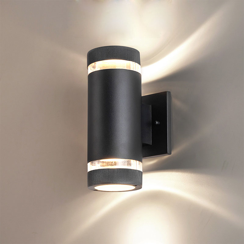 Porch Light Cylinder Outdoor Wall Lantern Sconce