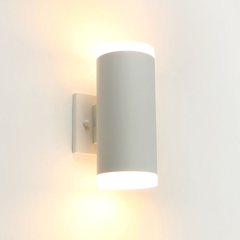 Outdoor Cylinder Wall Sconce Up And Down Light