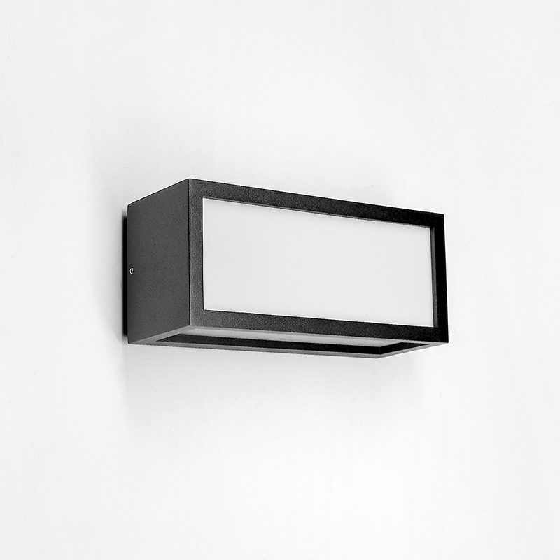 Led Wall Lamp Sconce Matte Black Exterior Lights