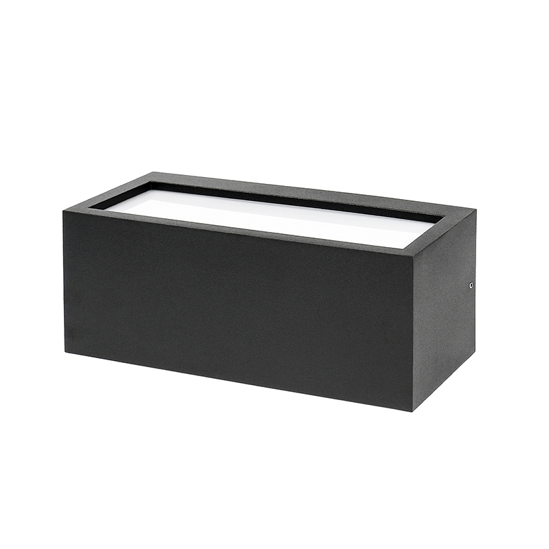 Matt Black Contemporary Exterior Wall Sconces Led Lamp Fixture