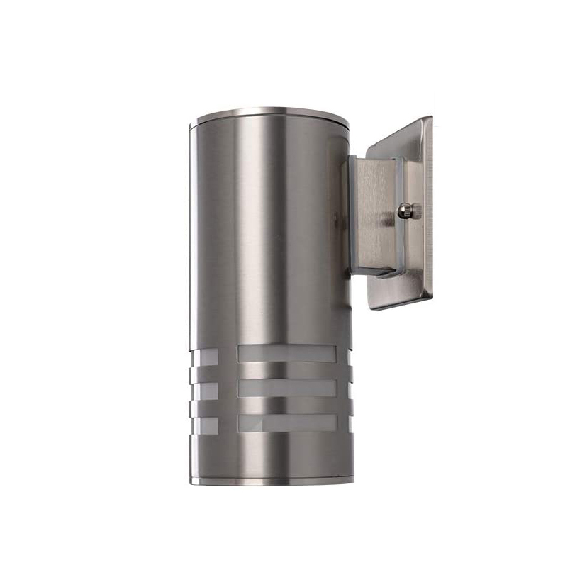 Stainless Steel Cylinder Wall Lamp Front Door Wall Sconces