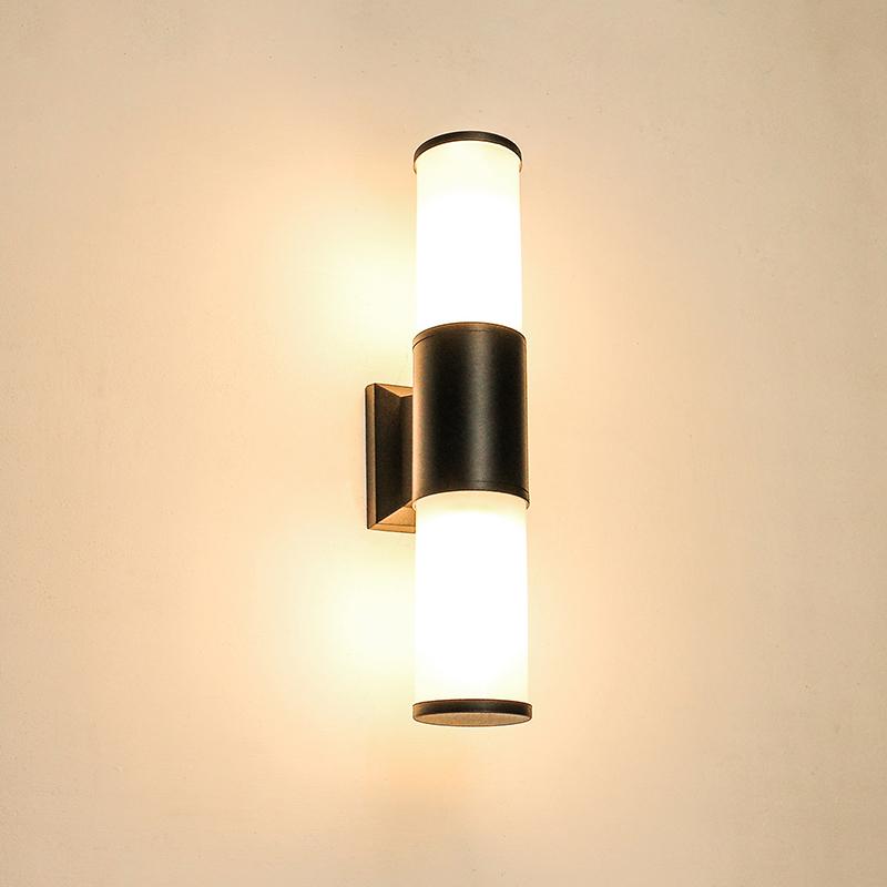 Oem Up Down Cylinder Outdoor Wall Mounted Light Fittings