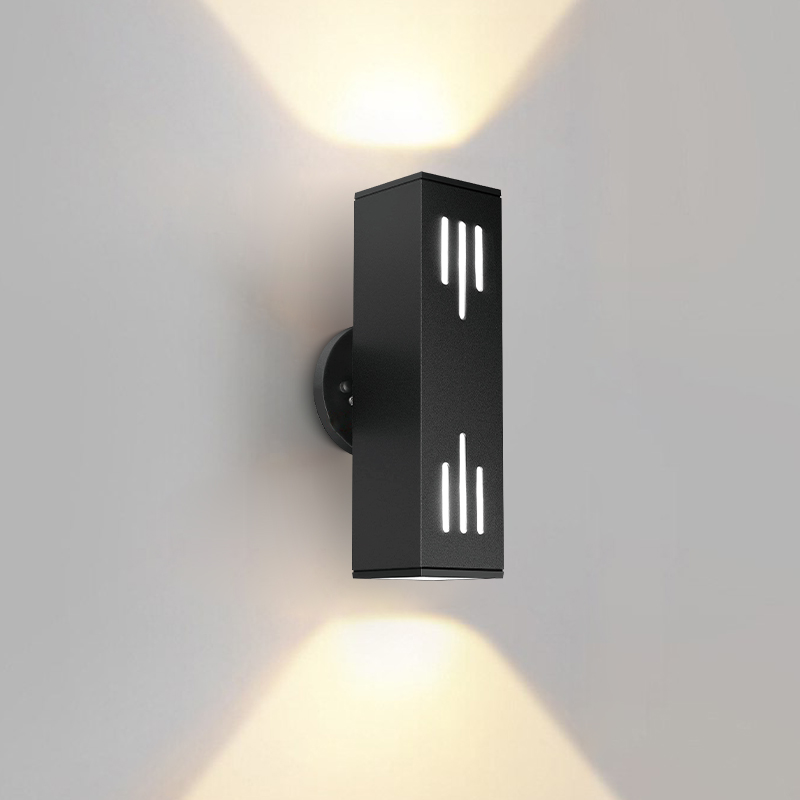 Outdoor Wall Sconce Motion Sensor Up And Down Lights With Photocell