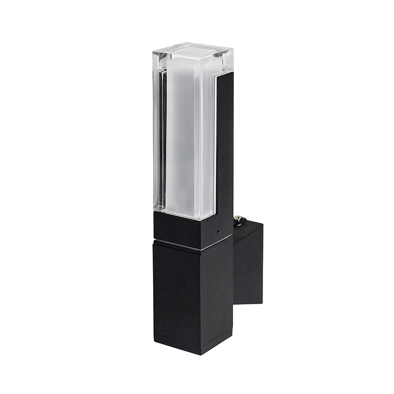 Led Light Outdoor Lighting Black Exterior Wall Sconce