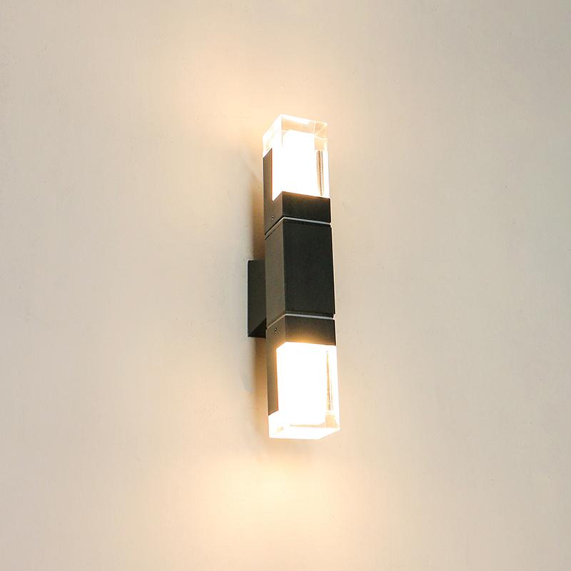 Wall Mounted Led Outdoor Rectangular outside Sconce Lights