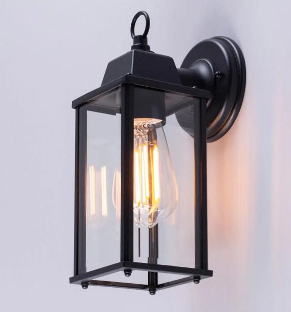 A Stylish Update: Black Outdoor Sconce Lanterns for Contemporary Homes