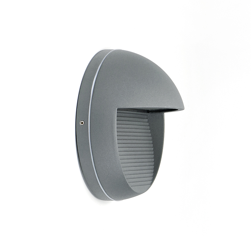 Aluminum surface mounted led eyelid outdoor wall light