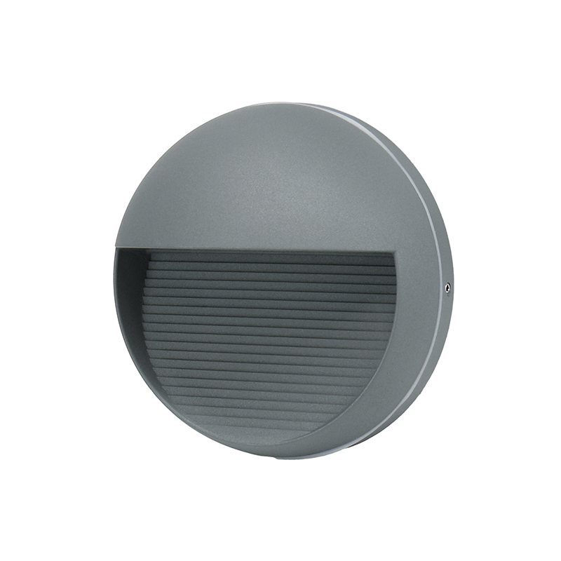 Aluminum surface mounted led eyelid outdoor wall light