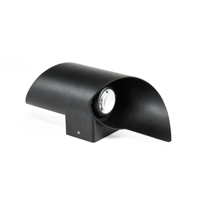 Modern Outdoor Led Up Down outside Lights Black