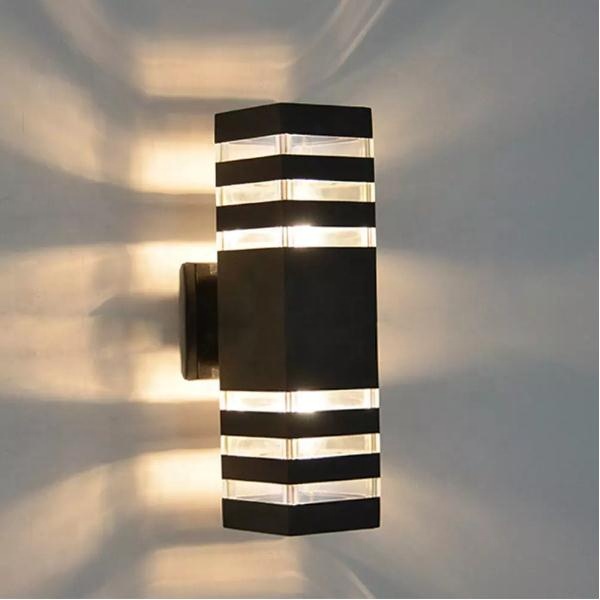 Porch Wall Sconce Modern Outdoor Lights Black 