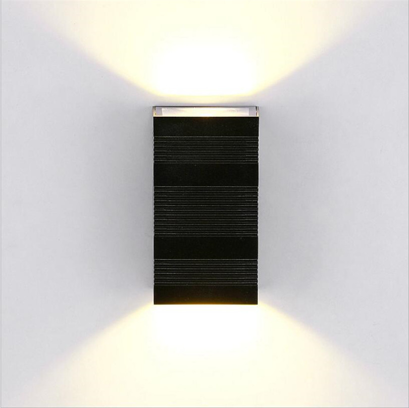 Rectangular Wall Mount Led Modern Exterior Sconce