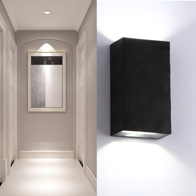 Rectangular Wall Mount Led Modern Exterior Sconce