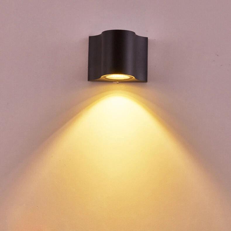 Wall Mount Led Black Exterior Sconce Lights