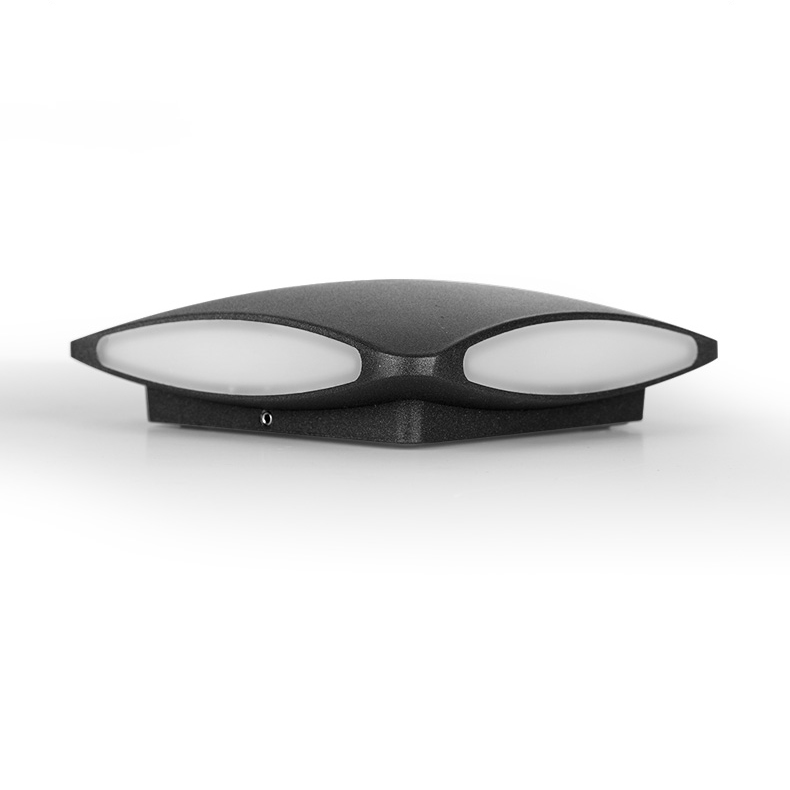 Modern Led Black Square Outdoor Wall Lights