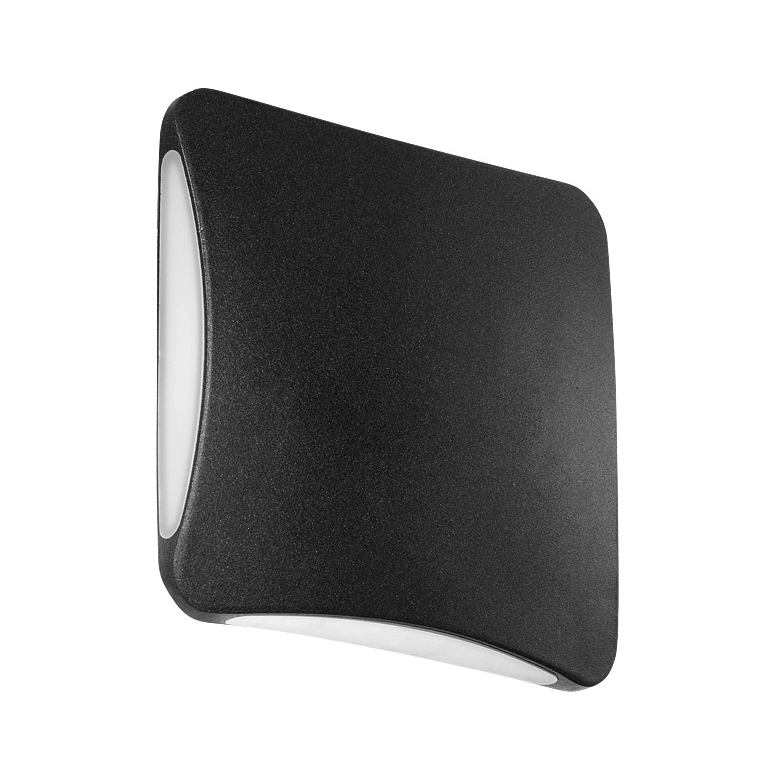 Modern Led Black Square Outdoor Wall Lights
