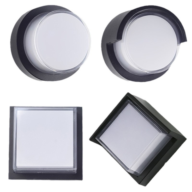 Modern Black Led Outdoor Wall Sconce Lights