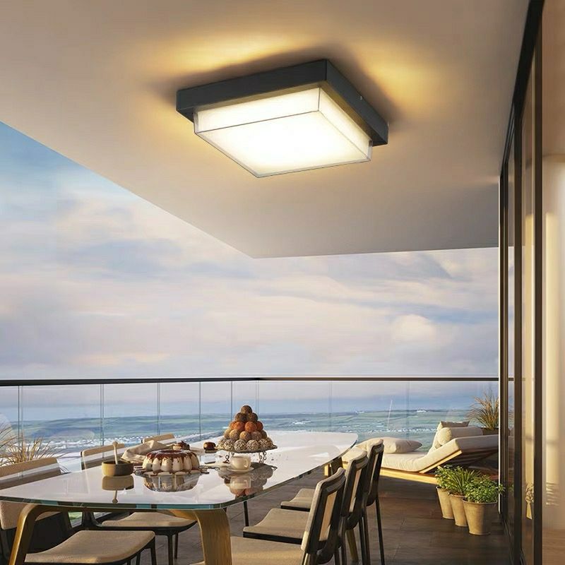 Modern Black Led Outdoor Wall Sconce Lights