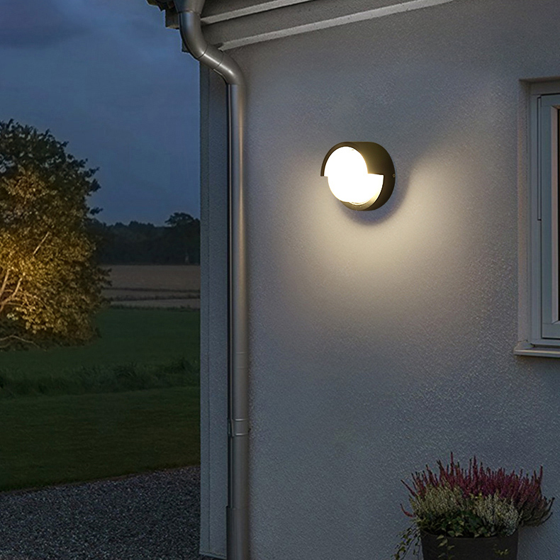 Aluminum Modern Led Wall Mounted Light Sconces Outdoor