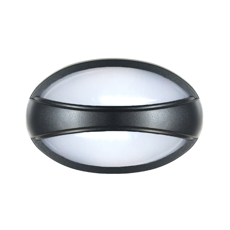 Outdoor Oval Led Wall Sconce Lamp