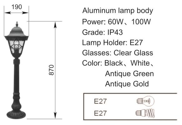 Patio Pillar Lights