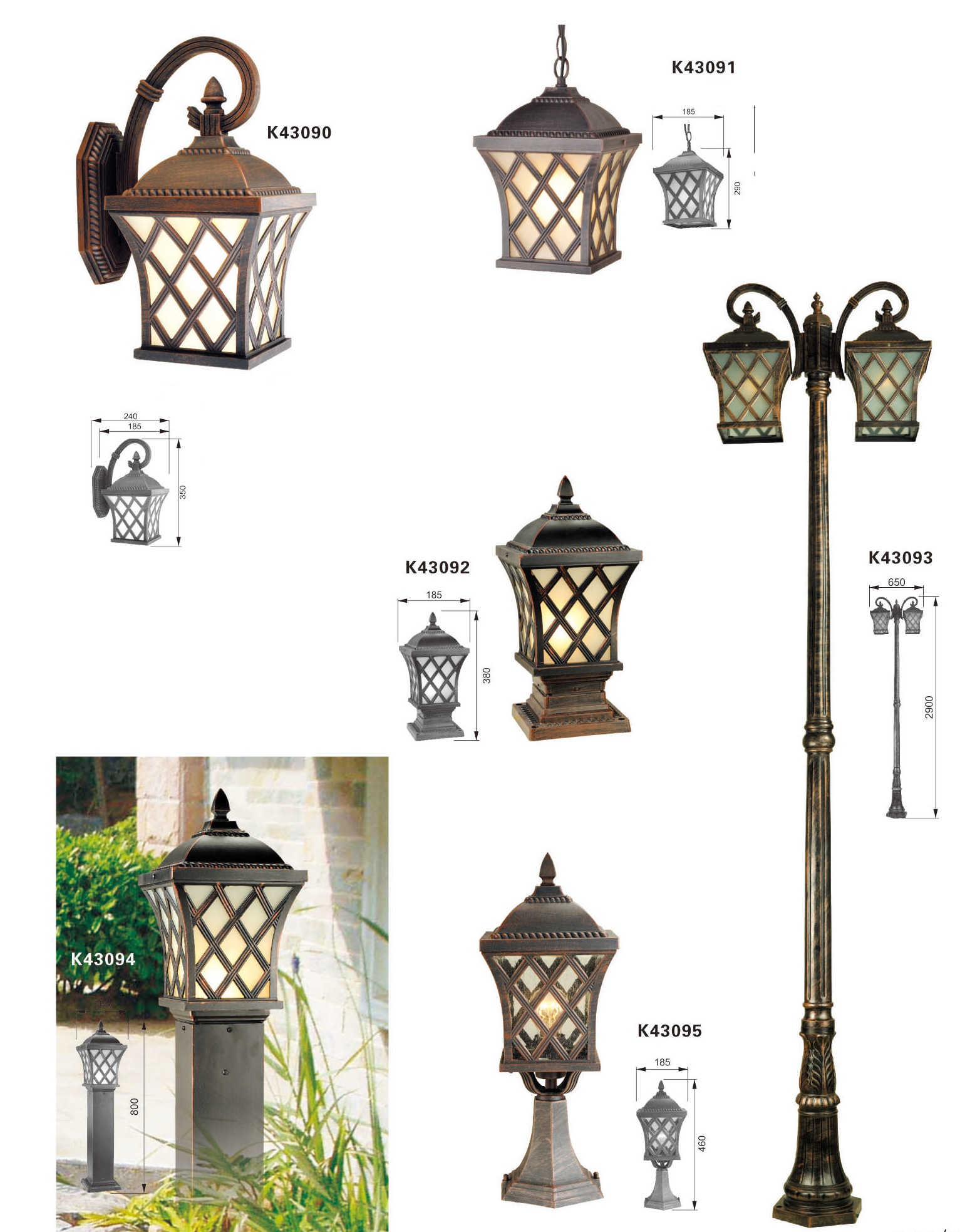 Outdoor Hanging Lantern Light