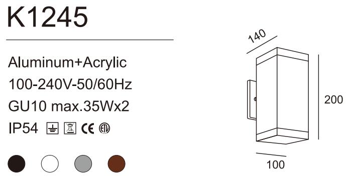 Rectangular Outdoor Lights