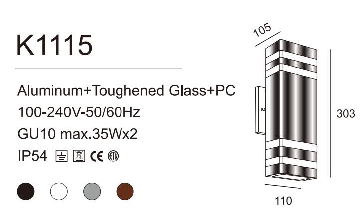 Outside Sensor Wall Lights