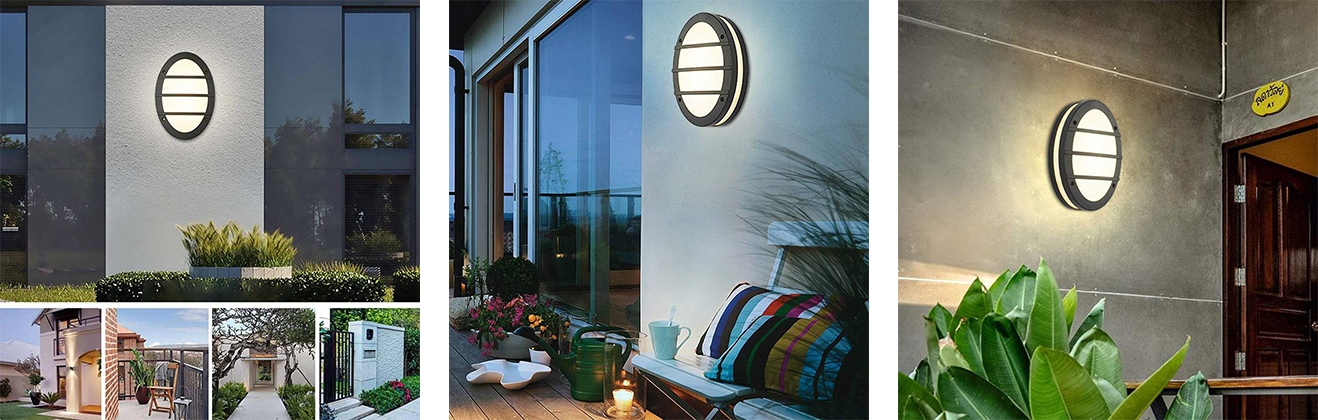 Outdoor Bulkhead Light