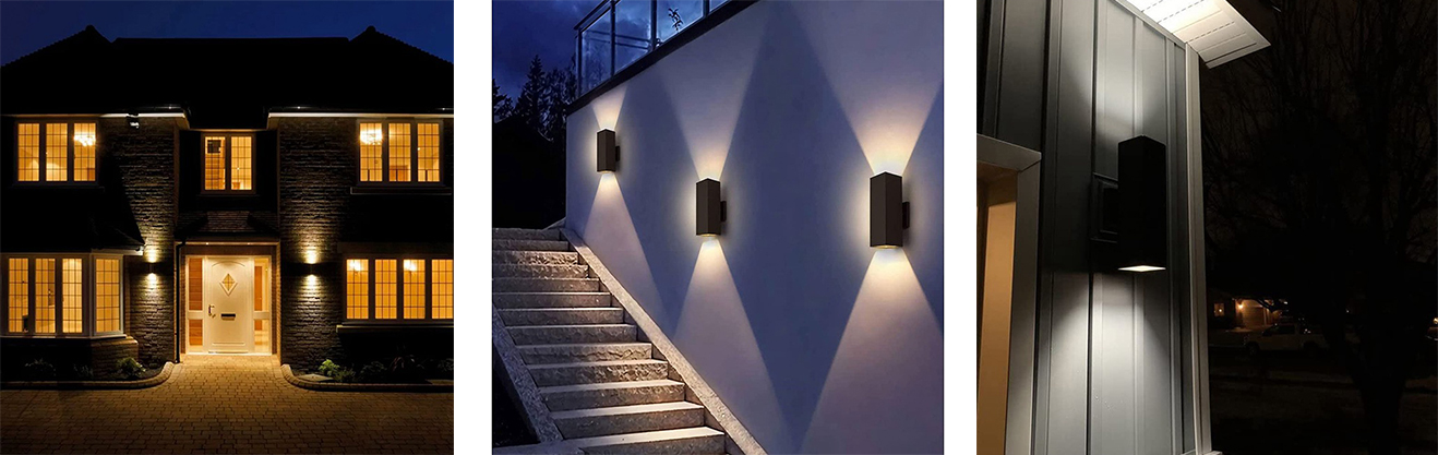 Outdoor Rectangular Lights Application