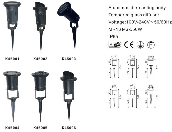 Garden Spike Lights IP65