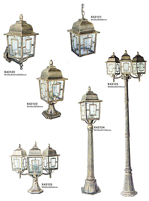 Antique Hanging Porch Lights