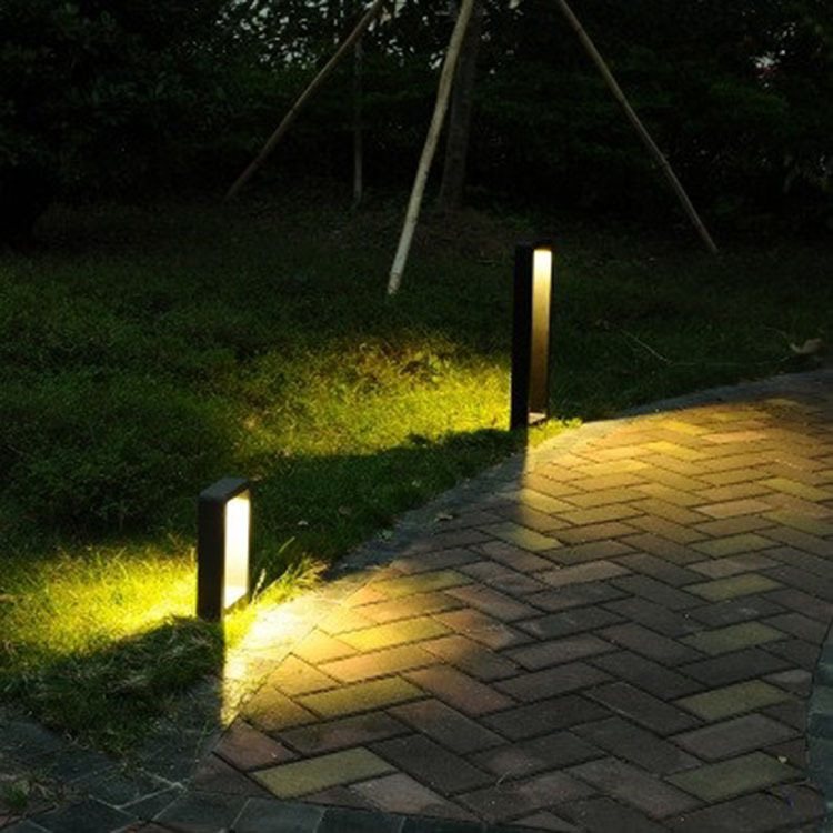 Black Outdoor Bollard Lights