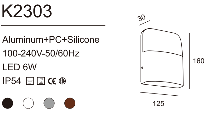 Outdoor Wall Led