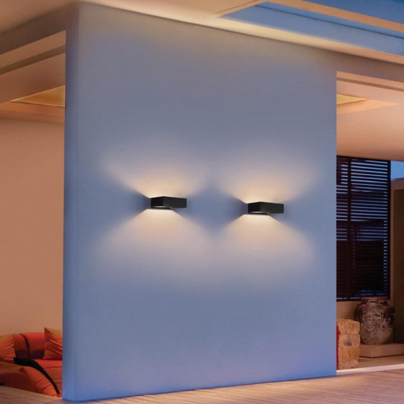 porch light modern outdoor led external wall sconce