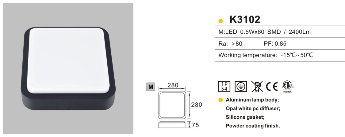 Bulkhead Lamp