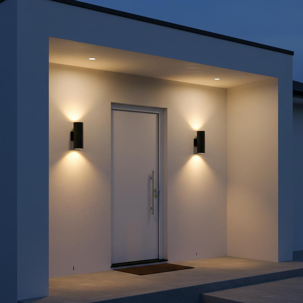 up down wall lights for outdoor